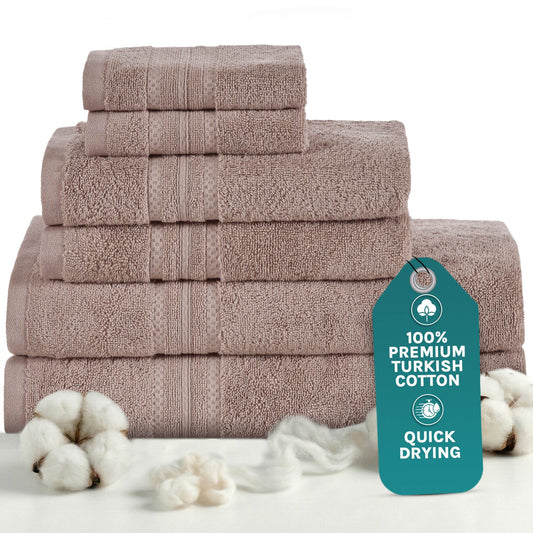 Taupe Luxury Turkish Cotton Towel Set